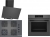 Bosch Gri Set 527 Ankastre Set POH7C9P31O + HJG852YN0T + DWK64PJ70T