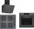Bosch Gri Set 513 Ankastre Set POP6C9P31O + HJG852YN0T + DWK67PJ70T