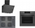 Bosch Gri  Set 587 Ankastre Set POP7C9P31O + HJG852YN0T + DWK67PJ70T