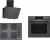 Bosch Gri Set 477 Ankastre Set POP7C9P30O + HJG852YN0T + DWK67PJ70T