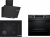 Bosch Siyah Set 547 Ankastre Set POH7C6P31O + HUA736EG0T + DWK67PJ60T