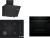 Bosch Siyah Set 546 Ankastre Set POH7C6P31O + HUA736EA0T + DWK67PJ60T
