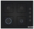 Bosch Siyah Set 514 Ankastre Set POP6C6P31O + HJG852YT0T + DWK67PJ60T