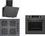 Bosch Set 498 Ankastre Set POP6C9P31O + HUA736EN0T + DWK66PJ70T