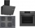 Bosch Gri Set 563 ( HJG852YN0T - POP7C9P31O - DWK66PJ70T ) Ankastre Set POP7C9P31O + HJG852YN0T + DWK66PJ70T