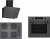 Bosch Gri Set 469 Ankastre Set POP7C9P30O + HUA717BN0T + DWK67PJ70T