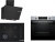 Bosch Siyah Set 544 Ankastre Set POH7C6P31O + HUA717BR0T + DWK67PJ60T