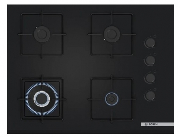 Bosch Siyah Set 534 Ankastre Set POH7C6P31O + HUA736EA0T + DWK66PJ60T