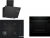 Bosch Siyah Set 534 Ankastre Set POH7C6P31O + HUA736EA0T + DWK66PJ60T