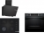 Bosch Siyah Set 535 Ankastre Set POH7C6P31O + HUA736EG0T + DWK66PJ60T