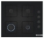 Bosch Siyah Set 500 Ankastre Set POP6C6P31O + HJG852YB0T + DWK66PJ60T