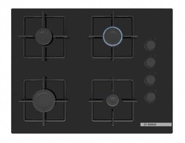 Bosch Siyah Set 583 Ankastre Set POP7C6P31O + HUA736EG0T + DWK67PJ60T