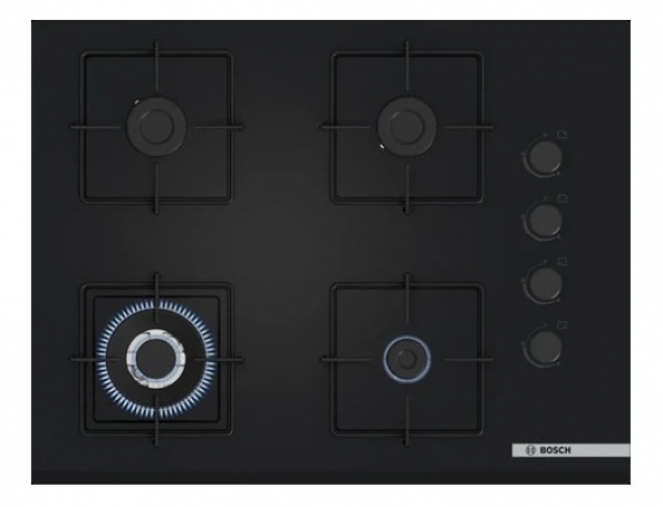 Bosch Siyah Set 532 Ankastre Set POH7C6P31O + HUA717BR0T + DWK66PJ60T