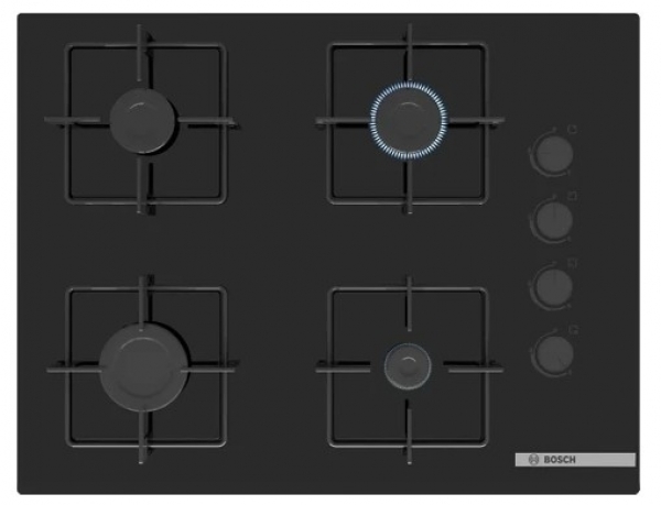 Bosch Siyah Set 580 Ankastre Set POP7C6P31O + HUA717BR0T + DWK67PJ60T