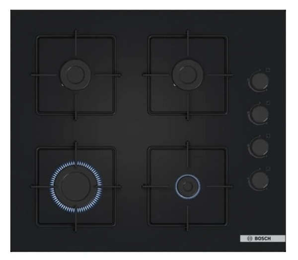Bosch Siyah Set 494 Ankastre Set POP6C6P31O + HUA717BR0T + DWK66PJ60T