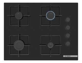 Bosch Siyah Set 559 Ankastre Set POP7C6P31O + HUA736EG0T + DWK66PJ60T