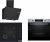 Bosch Siyah Set 506 Ankastre Set POP6C6P31O + HUA717BR0T + DWK67PJ60T