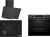Bosch Siyah Set 523 Ankastre Set POH7C6P31O + HUA736EG0T + DWK64PJ60T