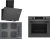Bosch Gri Set 555 Ankastre Set POP7C9P31O + HUA717BN0T + DWK66PJ70T