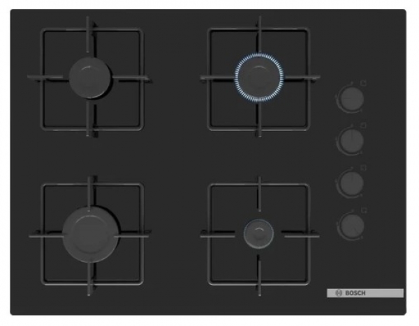 Bosch Siyah Set 556 Ankastre Set POP7C6P31O + HUA717BR0T + DWK66PJ60T
