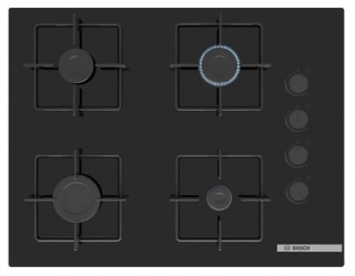 Bosch Siyah Set 556 Ankastre Set POP7C6P31O + HUA717BR0T + DWK66PJ60T