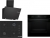 Bosch Siyah Set 554 Ankastre Set POP7C6P31O + HUA717BA0T + DWK66PJ60T