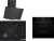 Bosch Siyah Set 518 Ankastre Set POH7C6P31O + HUA717BA0T + DWK64PJ60T