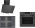 Bosch Gri Set 567 Ankastre Set POP7C9P31O + HUA717BN0T + DWK64PJ70T