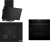 Bosch Siyah Ankastre Set POP6C6P31O + HUA717BA0T + DWK63PJ60T