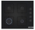 Bosch Siyah Ankastre Set POP6C6P31O + HUA717BA0T + DWK63PJ60T