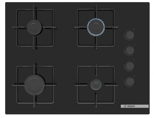 Bosch Siyah Set 568 Ankastre Set POP7C6P31O + HUA717BR0T + DWK63PJ60T