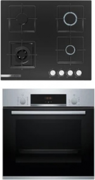 Bosch 2'Li Siyah Ankastre Set PNH6C6O12O + HBF514BS1T +
