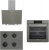 Arçelik New Grion Tutku Ankastre Set OCD T 651 EG + AFC 341 G + ADE 606 G