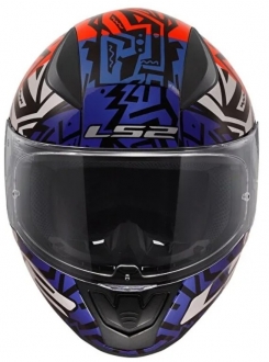 LS2 Rapid 2 Memphis Kırmızı-Mavi