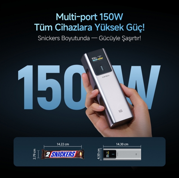 Cuktech 10 150W 10000 mAh Powerbank