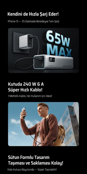 Cuktech 15 SE 85W 20000 mAh Powerbank