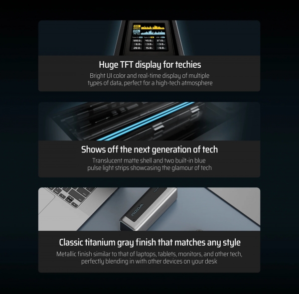 Cuktech 20 210W 25000 mAh Powerbank