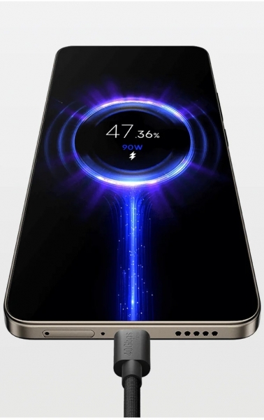 Xiaomi 6A High Speed USB4 Braided Şarj Kablosu