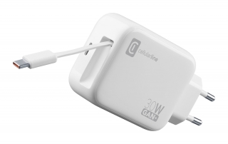 Cellularline Retractable Power 30W Şarj Aleti