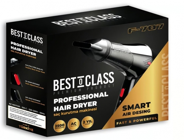 Bestoclass Premium Product F-707 Saç Kurutma Makinesi