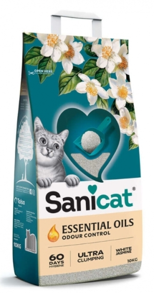 Sanicat Essential Oils Yasemin 10 kg Kedi Kumu