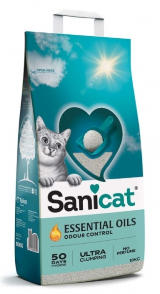 Sanicat Essential Oils Kokusuz 10 kg Kedi Kumu