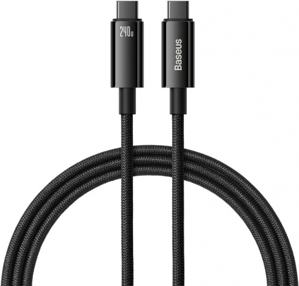 Baseus Tungsten Gold 240W Şarj Kablosu (1 m)