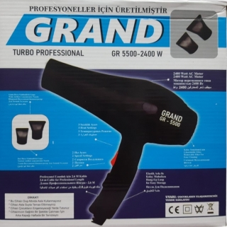 Grand GR-5500 Saç Kurutma Makinesi