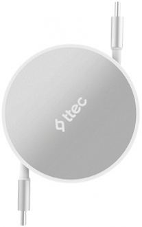 ttec USB-C Mini Makaralı 100W Şarj Kablosu