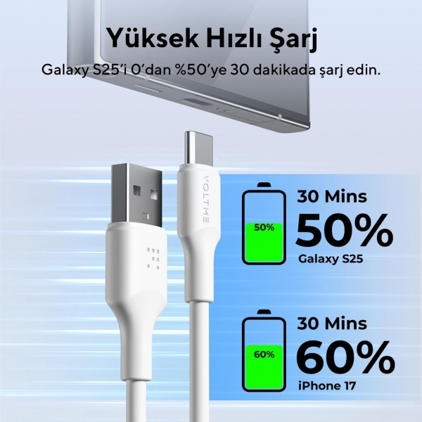 Voltme C2285 Şarj Kablosu