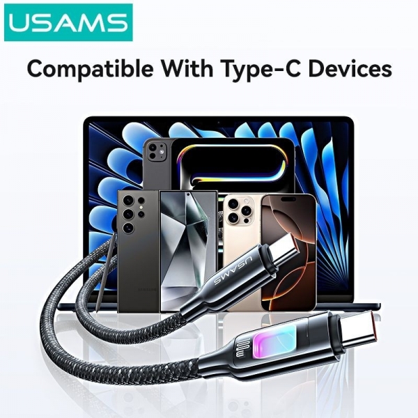 Usams SJ750 100W Şarj Kablosu