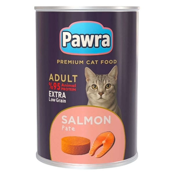 Pawra Somon Etli Pate Yetişkin 410 gr Kedi Maması