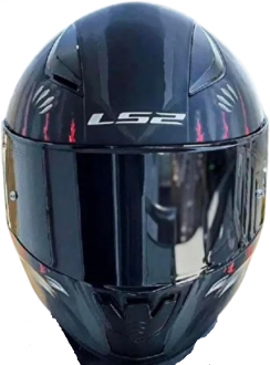 LS2 Rapid 2 Clawn Full Face Şeffaf Siyah Vizörlü