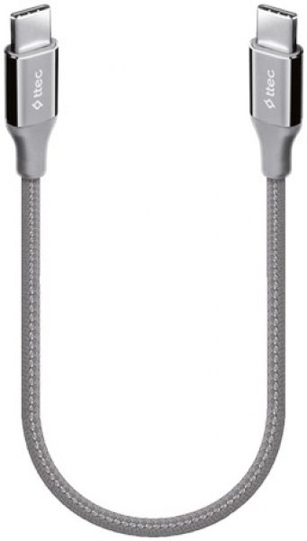 ttech AlumiCable 2DK50 Şarj Kablosu (0.3 m)